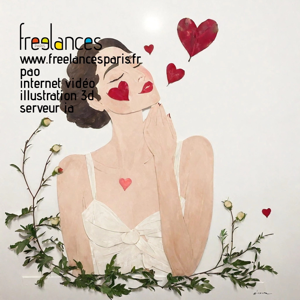 Pao mise en page internet vidéo illustration 3d serveur IA générative AI freelance paris studio de création magazines yrrgi1e0